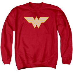 DC Comics - Mens Ww Logo Sweater