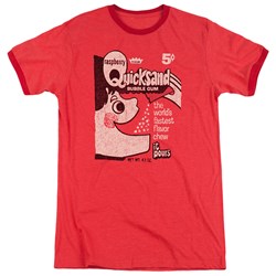 Dubble Bubble - Mens Quicksand Ringer T-Shirt