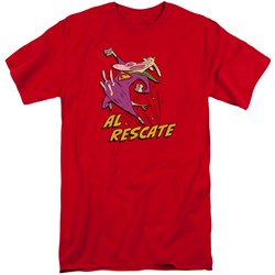 Cow And Chicken - Mens Al Rescate Tall T-Shirt