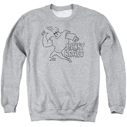 Johnny Bravo - Mens Jb Line Art Sweater