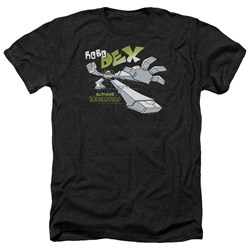 Dexter's Laboratory - Mens Robo Dex Heather T-Shirt