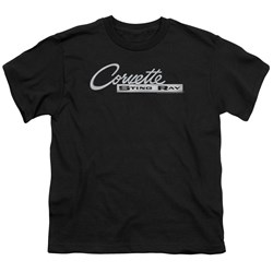 Chevrolet - Big Boys Chrome Stingray Logo T-Shirt