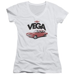 Chevrolet - Juniors Rough Vega V-Neck T-Shirt