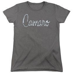 Chevrolet - Womens Classic Camaro Metal T-Shirt