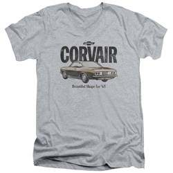 Chevrolet - Mens Retro Corvair V-Neck T-Shirt