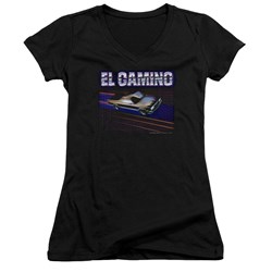 Chevrolet - Juniors El Camino 85 V-Neck T-Shirt