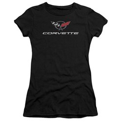 Chevrolet - Juniors Corvette Modern Emblem T-Shirt