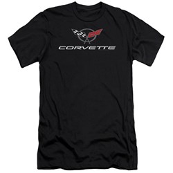Chevrolet - Mens Corvette Modern Emblem Slim Fit T-Shirt