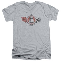 Chevrolet - Mens Gentlemen'S Racer V-Neck T-Shirt