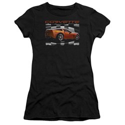 Chevrolet - Juniors Orange Z06 Vette T-Shirt