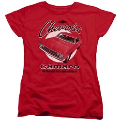 Chevrolet - Womens Retro Camaro T-Shirt