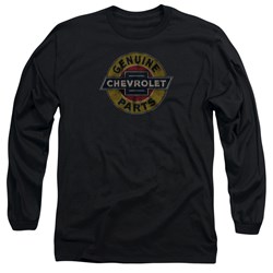 Chevrolet - Mens Genuine Chevy Parts Distressed Sign Long Sleeve T-Shirt
