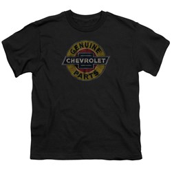 Chevrolet - Big Boys Genuine Chevy Parts Distressed Sign T-Shirt
