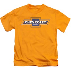 Chevrolet - Little Boys Blue And Gold Vintage Bowtie T-Shirt