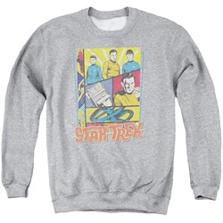 Star Trek - Mens Vintage Collage Sweater