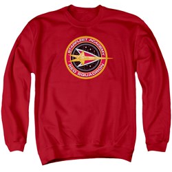 Star Trek - Mens Red Squadron Sweater