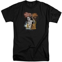 Twilight Zone - Mens Enter At Own Risk Tall T-Shirt