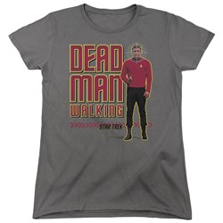 Star Trek - Womens Dead Man Walking T-Shirt