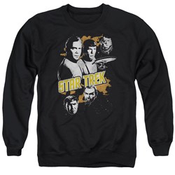 Star Trek - Mens Graphic Good Vs Evil Sweater