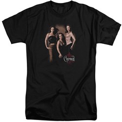Charmed - Mens Three Hot Witches Tall T-Shirt