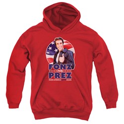 Happy Days - Youth Fonz For Prez Pullover Hoodie