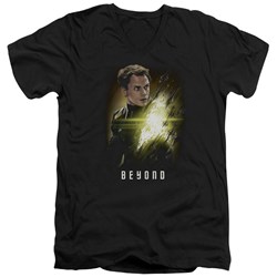Star Trek Beyond - Mens Chekov Poster V-Neck T-Shirt