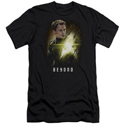 Star Trek Beyond - Mens Chekov Poster Premium Slim Fit T-Shirt