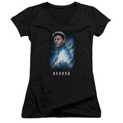 Star Trek Beyond - Juniors Bones Poster V-Neck T-Shirt