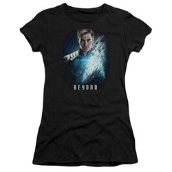 Star Trek Beyond - Juniors Kirk Poster T-Shirt