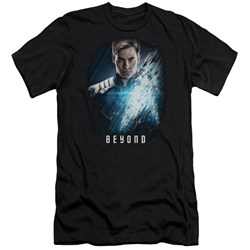Star Trek Beyond - Mens Kirk Poster Slim Fit T-Shirt