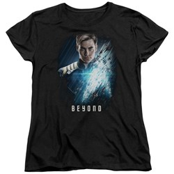 Star Trek Beyond - Womens Kirk Poster T-Shirt