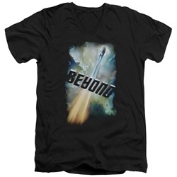 Star Trek Beyond - Mens Beyond Poster V-Neck T-Shirt