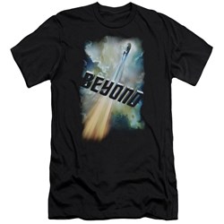 Star Trek Beyond - Mens Beyond Poster Premium Slim Fit T-Shirt