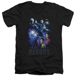Star Trek Beyond - Mens Beyond Cast V-Neck T-Shirt