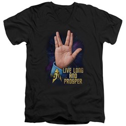 Star Trek - Mens Llap 50 V-Neck T-Shirt