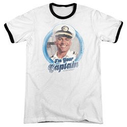 Love Boat - Mens I'M Your Captain Ringer T-Shirt