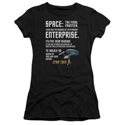 Star Trek - Juniors Intro T-Shirt