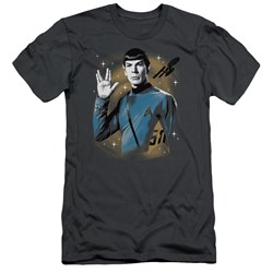 Star Trek - Mens Space Prosper Premium Slim Fit T-Shirt