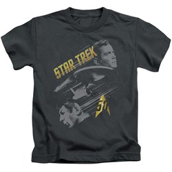 Star Trek - Little Boys 50 Year Frontier T-Shirt