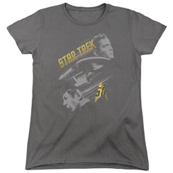Star Trek - Womens 50 Year Frontier T-Shirt