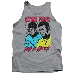 Star Trek - Mens Kirk N Spock Tank Top