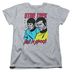 Star Trek - Womens Kirk N Spock T-Shirt