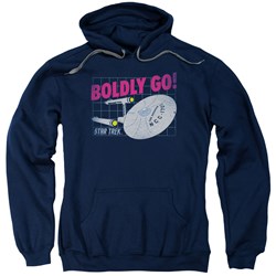 Star Trek - Mens Boldly Go Pullover Hoodie
