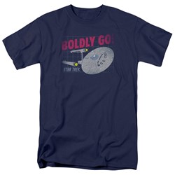 Star Trek - Mens Boldly Go T-Shirt