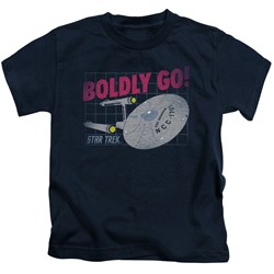 Star Trek - Little Boys Boldly Go T-Shirt