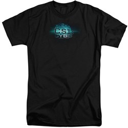 CSI: Cyber - Mens Thumb Print Tall T-Shirt