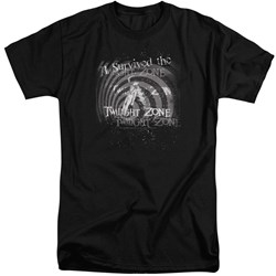 Twilight Zone - Mens I Survived Tall T-Shirt