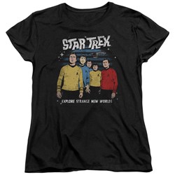 Star Trek - Womens Stange New World T-Shirt
