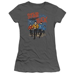Star Trek - Juniors Run Forward T-Shirt