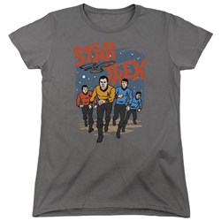 Star Trek - Womens Run Forward T-Shirt